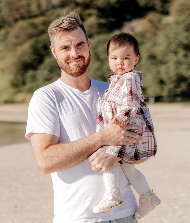 Zach van Dorp and daughter - Family business